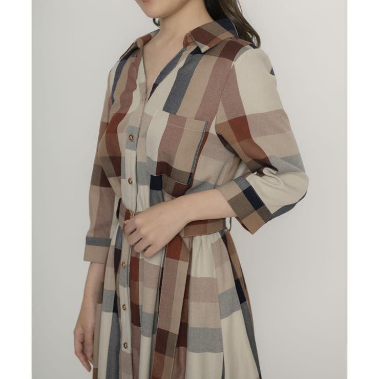 レトロチェックワンピース 品番 Redw Redyazel レディアゼル のレディースファッション通販 Shoplist ショップリスト