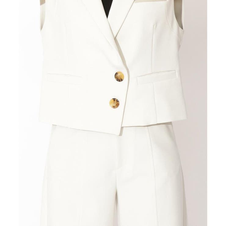 配色胸ポケットテーラーノースリベスト 品番 Redw0000399 Redyazel レディアゼル のレディースファッション通販 Shoplist ショップリスト