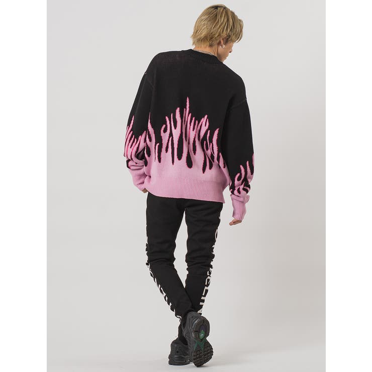 ファイヤージャガードビッグシルエットニット | REGIEVO | 詳細画像10 