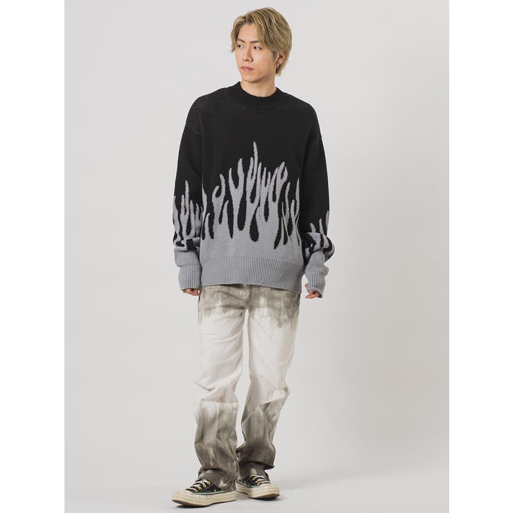 ファイヤージャガードビッグシルエットニット | REGIEVO | 詳細画像16 