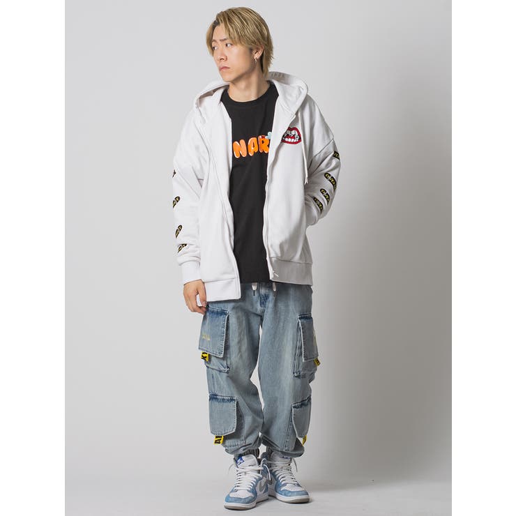 なみおくん袖刺繍フルジップパーカー | REGIEVO | 詳細画像3 