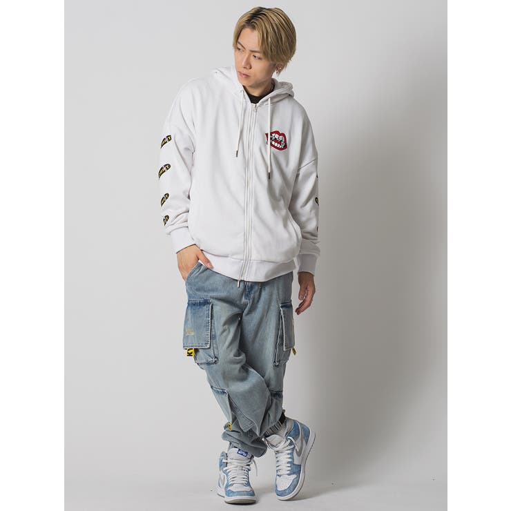 なみおくん袖刺繍フルジップパーカー | REGIEVO | 詳細画像4 