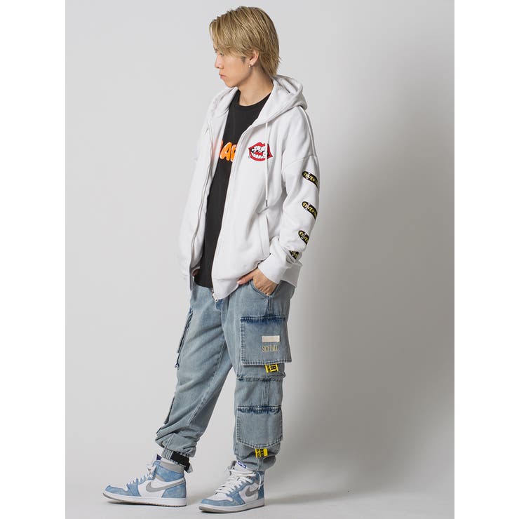 なみおくん袖刺繍フルジップパーカー | REGIEVO | 詳細画像5 