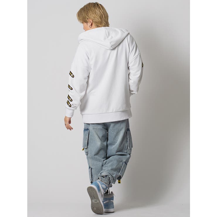 なみおくん袖刺繍フルジップパーカー | REGIEVO | 詳細画像6 