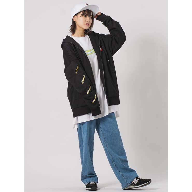 なみおくん袖刺繍フルジップパーカー | REGIEVO | 詳細画像9 