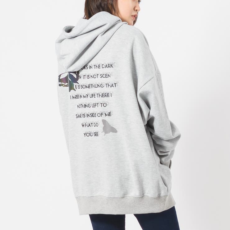 CVCビッグシルエットリフレクターパーカー | REGIEVO | 詳細画像8 