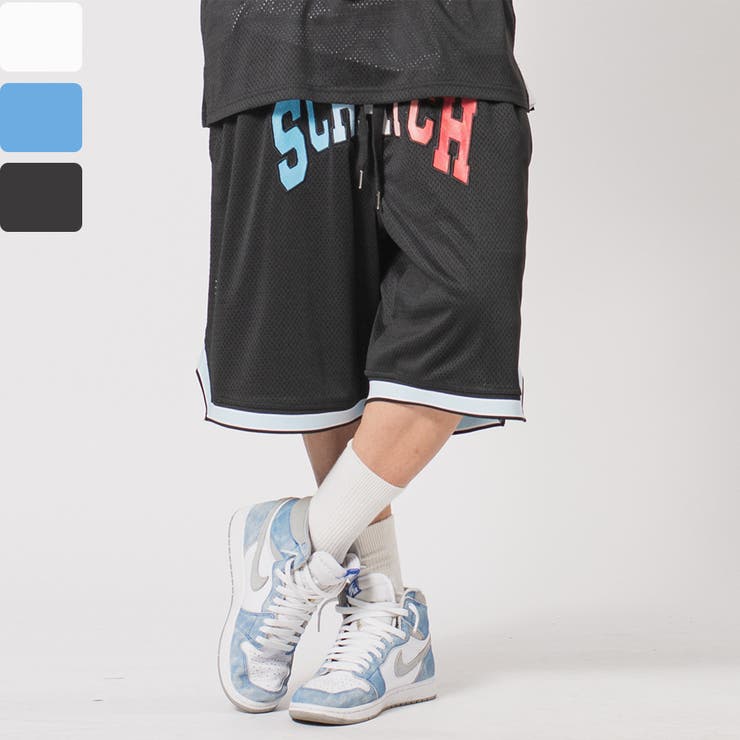 BULLS バンダナ柄 ショートパンツ Mサイズ BULLS バンダナ柄