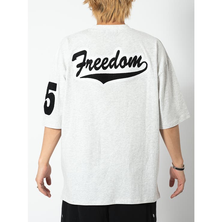 サガラ刺繍 半袖 Tシャツ バックプリント ストリート系 ビッグシルエット | REGIEVO | 詳細画像26 