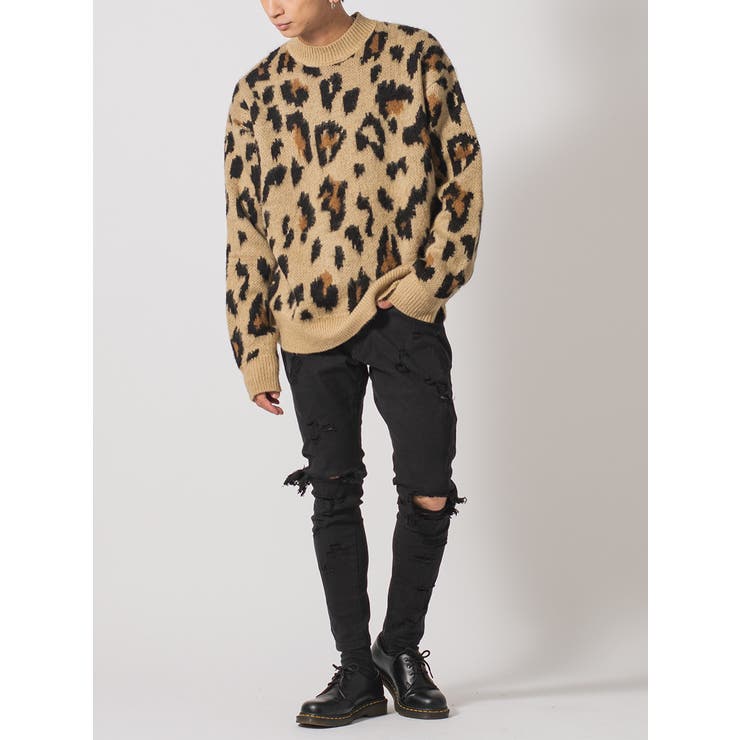 ニット セーター クルーネック メンズ ストリート | REGIEVO | 詳細画像4 