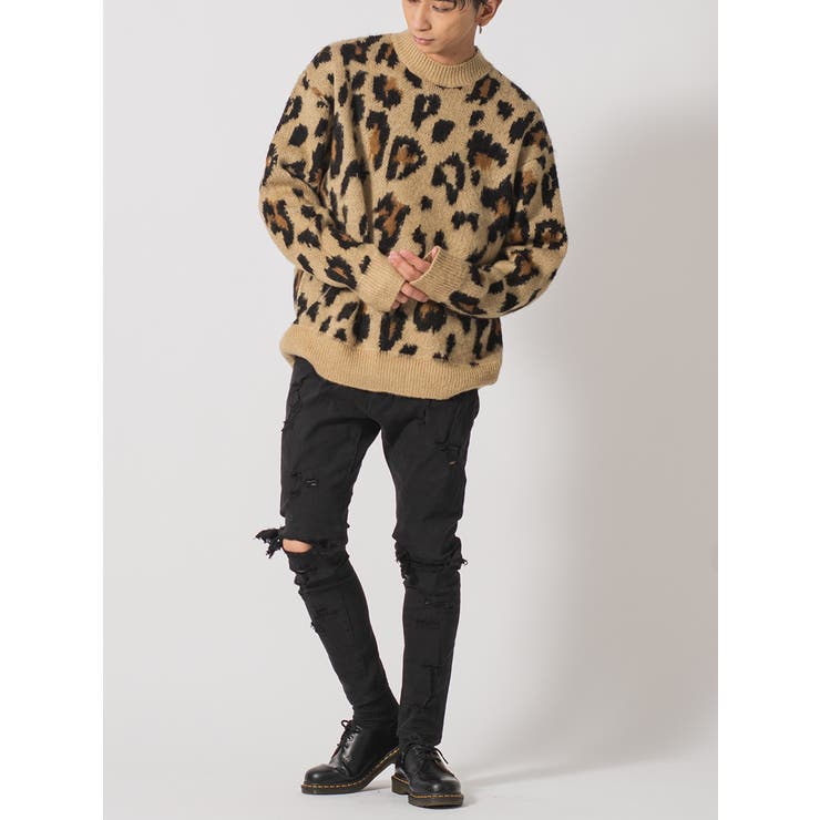 ニット セーター クルーネック メンズ ストリート | REGIEVO | 詳細画像5 