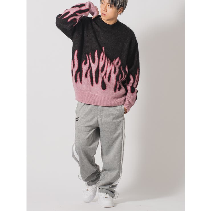 ニット セーター クルーネック メンズ ストリート | REGIEVO | 詳細画像9 