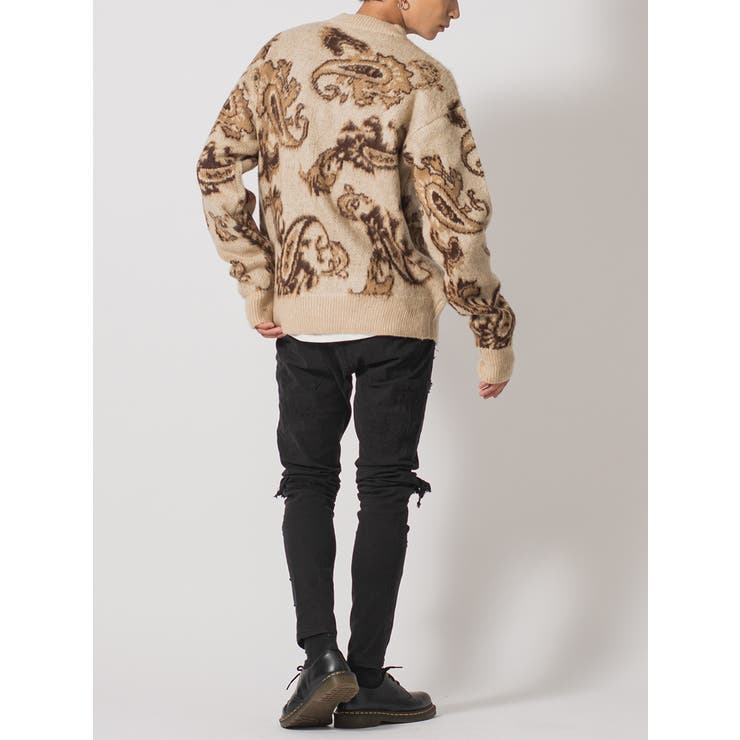 ニット セーター クルーネック メンズ ストリート | REGIEVO | 詳細画像16 