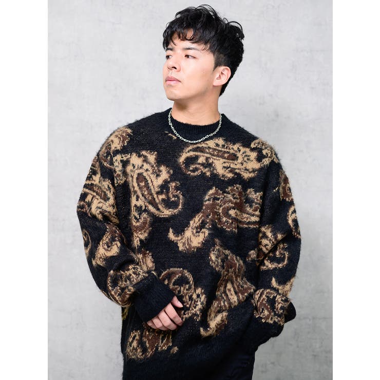 ニット セーター クルーネック メンズ ストリート | REGIEVO | 詳細画像17 