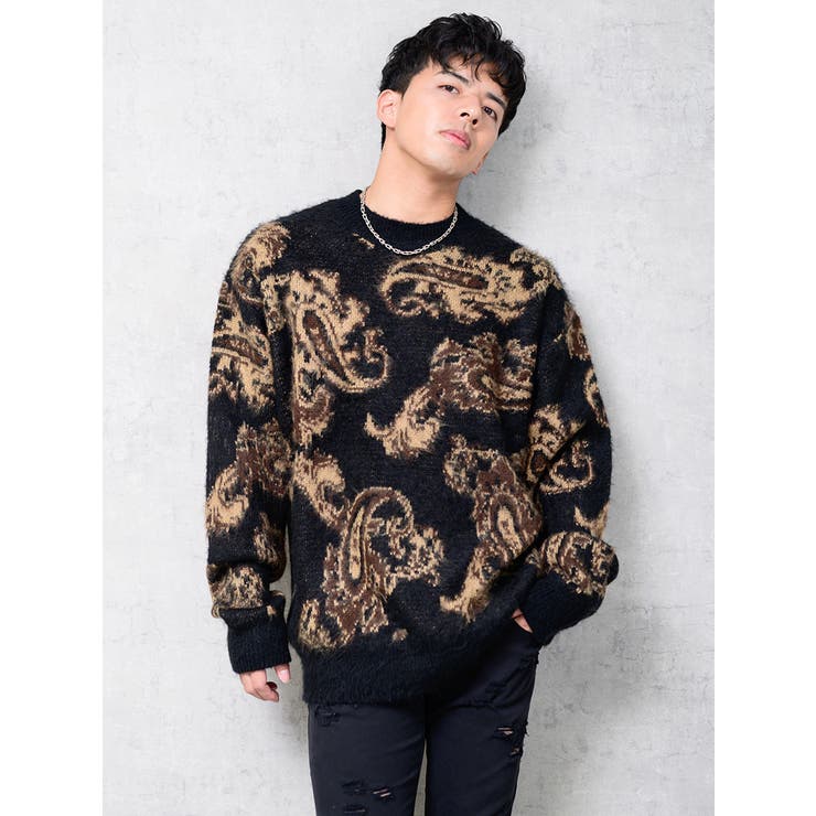 ニット セーター クルーネック メンズ ストリート | REGIEVO | 詳細画像18 