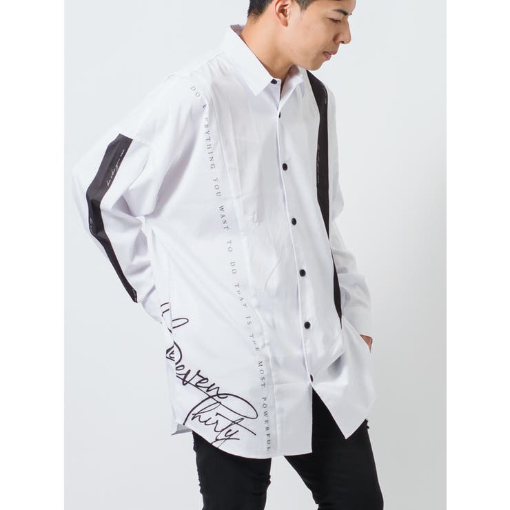 シャツ メンズ ビッグシャツ ストリート系 | REGIEVO | 詳細画像3 