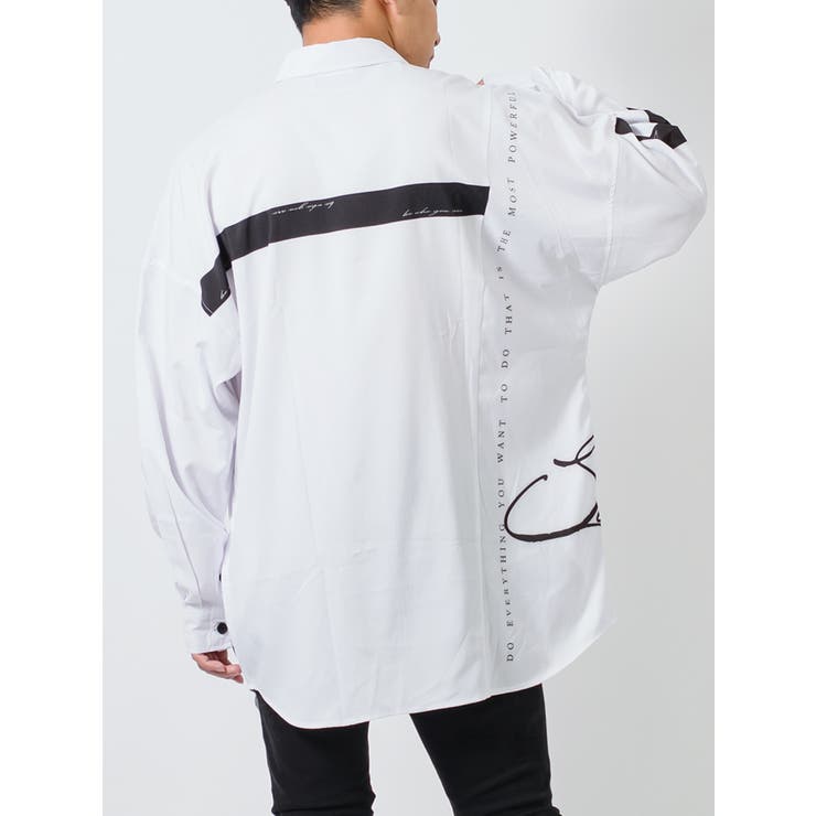 シャツ メンズ ビッグシャツ ストリート系 | REGIEVO | 詳細画像4 