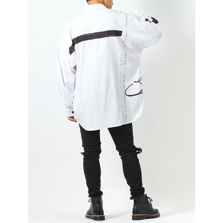 シャツ メンズ ビッグシャツ ストリート系 | REGIEVO | 詳細画像16 