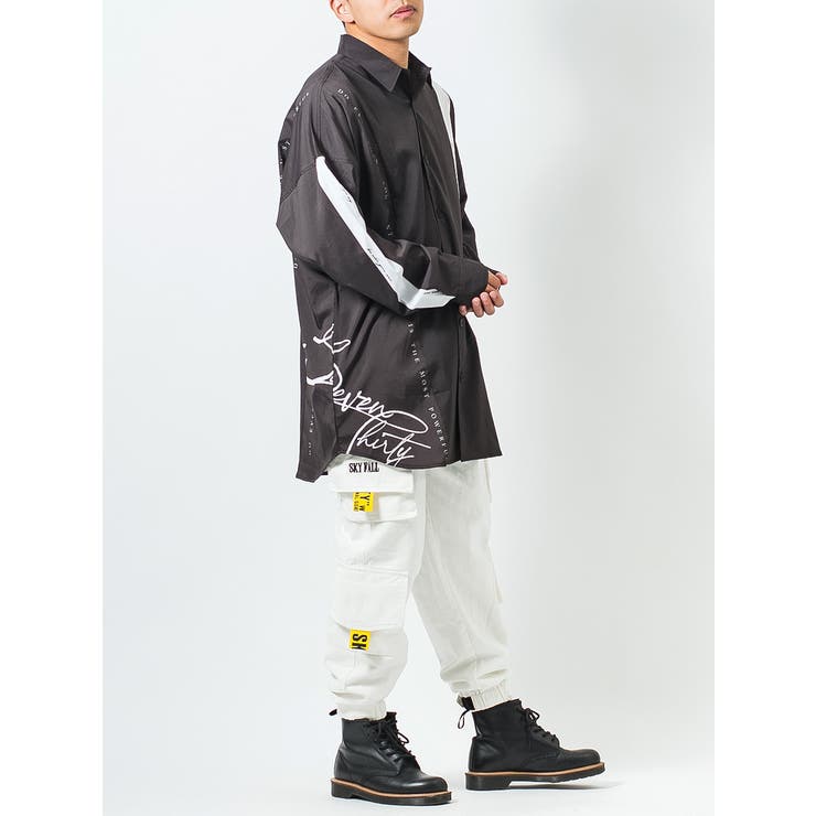 シャツ メンズ ビッグシャツ ストリート系 | REGIEVO | 詳細画像21 