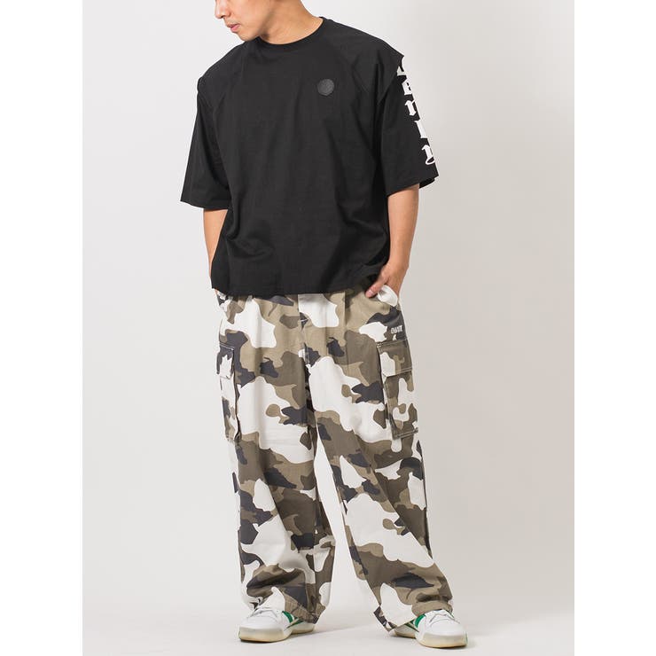 フェイクレイヤード 半袖 Tシャツ ストリート系 ビッグシルエット | REGIEVO | 詳細画像7 