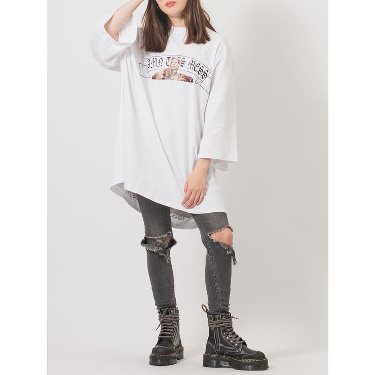 フォトコラージュ 半袖 Tシャツ | REGIEVO | 詳細画像4 