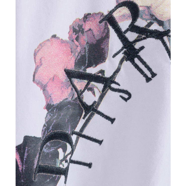 サークルローズ 半袖 Tシャツ バックプリント ストリート系 ビッグシルエット | REGIEVO | 詳細画像31 