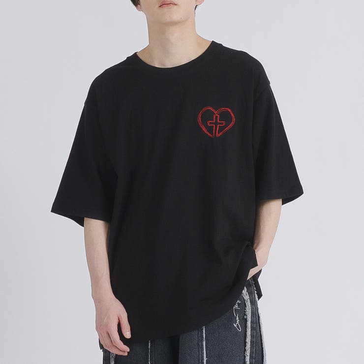 ブラック | Tシャツ メンズ 半袖Tシャツ  | REGIEVO