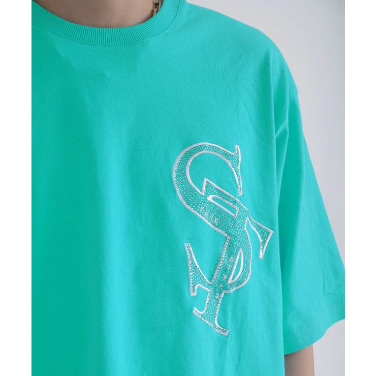 ラインストーン 半袖 Tシャツ バックプリント ストリート系 ビッグシルエット | REGIEVO | 詳細画像29 