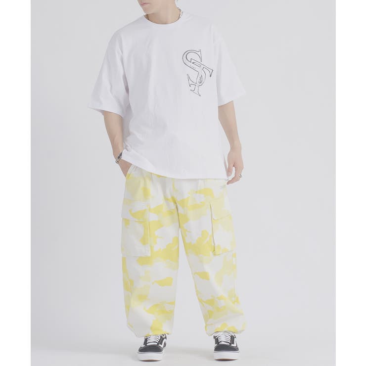 ラインストーン 半袖 Tシャツ バックプリント ストリート系 ビッグシルエット | REGIEVO | 詳細画像3 