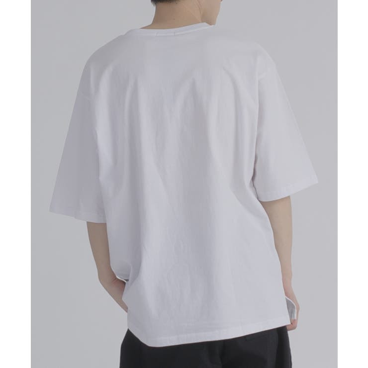 フラワーベア 半袖 Tシャツ プリント ストリート系 ビッグシルエット | REGIEVO | 詳細画像9 