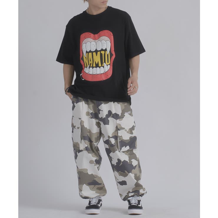 クラック発泡プリント 半袖 Tシャツ | REGIEVO | 詳細画像12 