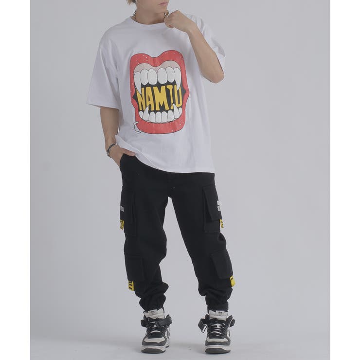 クラック発泡プリント 半袖 Tシャツ | REGIEVO | 詳細画像5 