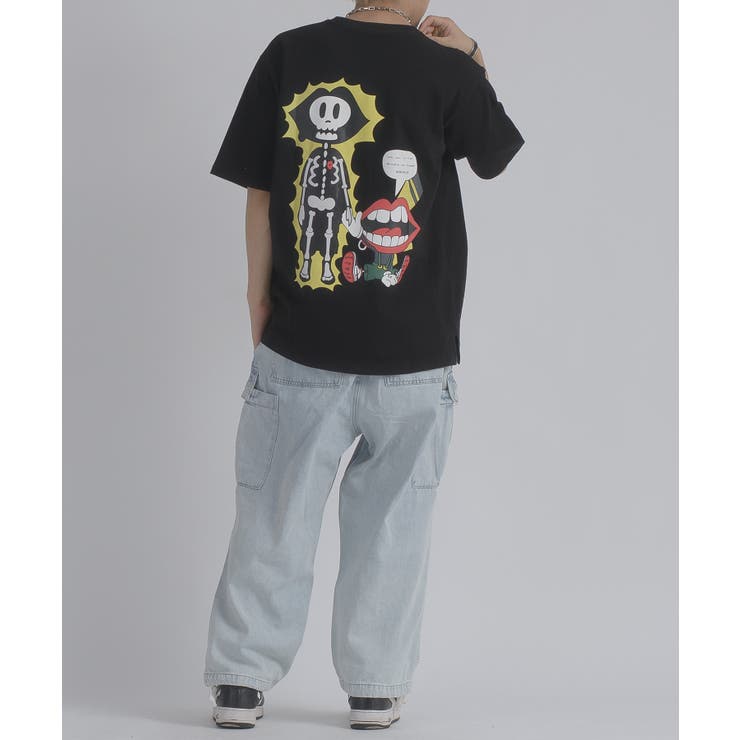 感電プリント 半袖 Tシャツ | REGIEVO | 詳細画像18 