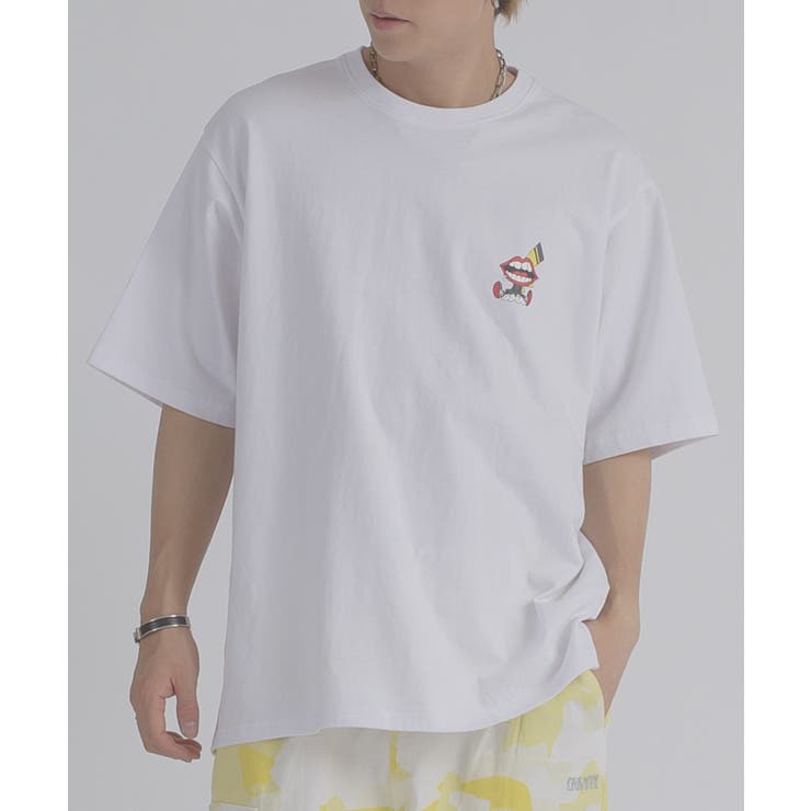 感電プリント 半袖 Tシャツ | REGIEVO | 詳細画像2 