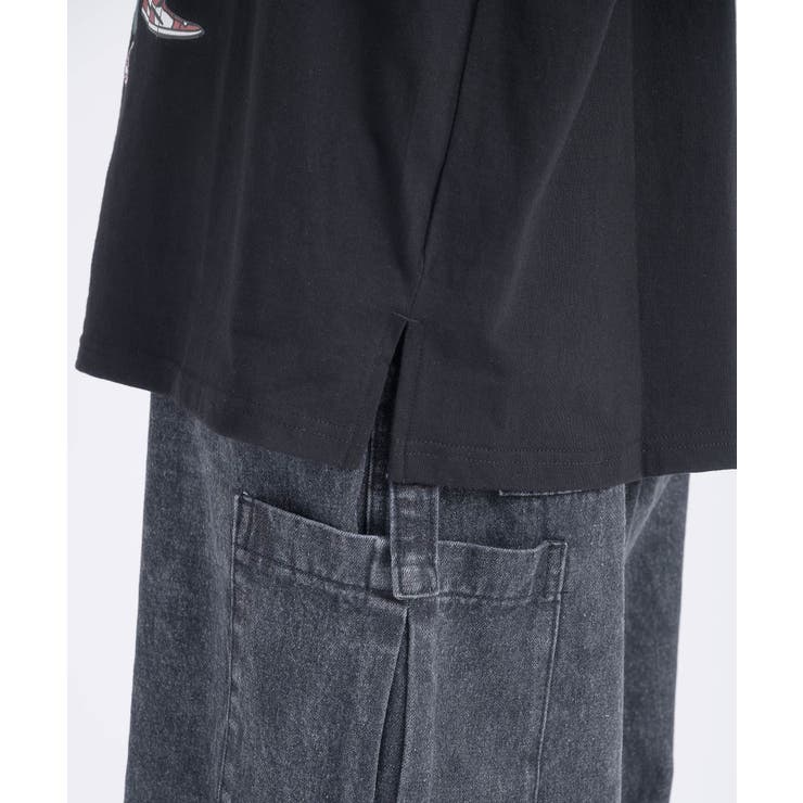 トリオプリント 半袖 Tシャツ ストリート系 ビッグシルエット なみおくん | REGIEVO | 詳細画像21 