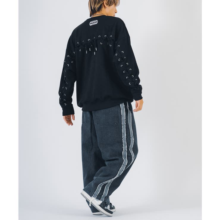 エコスエード レースアップ トレーナー  ストリート系 | REGIEVO | 詳細画像27 