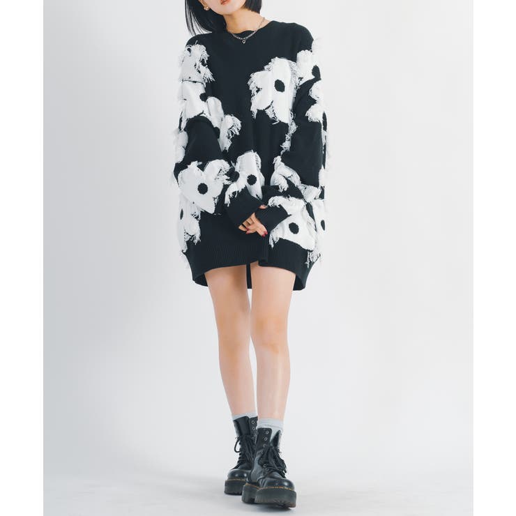 フリンジ クルーネックセーター メンズ  ストリート系 | REGIEVO | 詳細画像29 