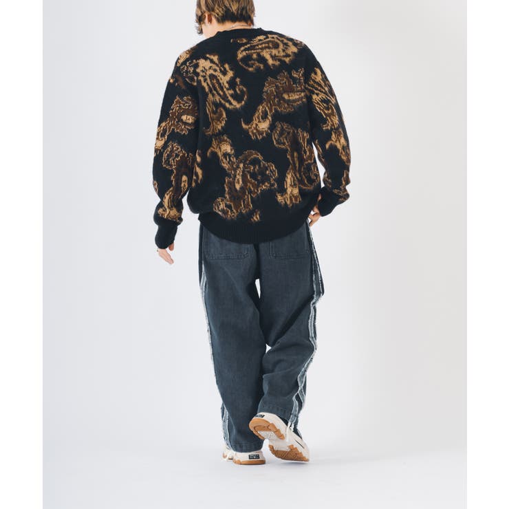 ニット セーター クルーネック メンズ ストリート | REGIEVO | 詳細画像66 