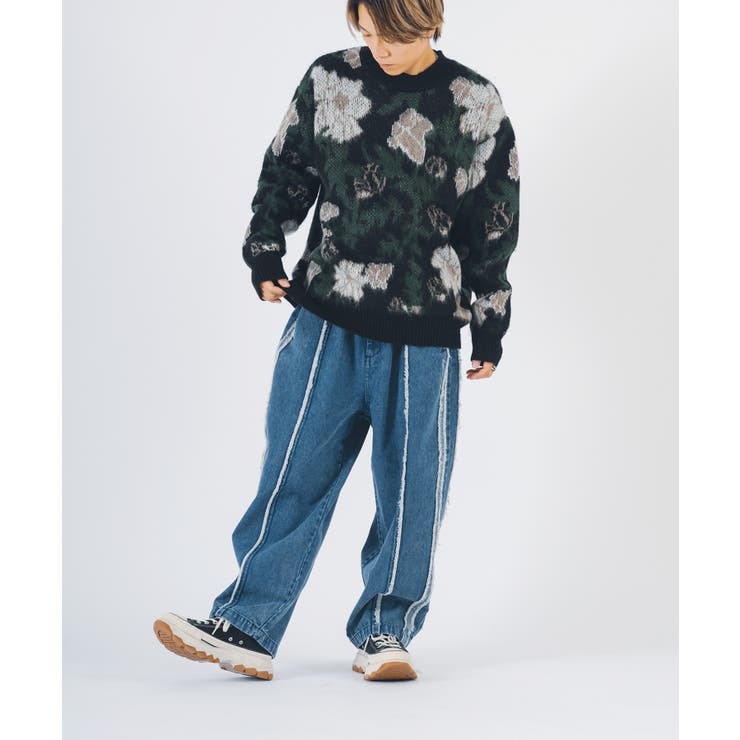 ニット セーター クルーネック メンズ ストリート | REGIEVO | 詳細画像76 