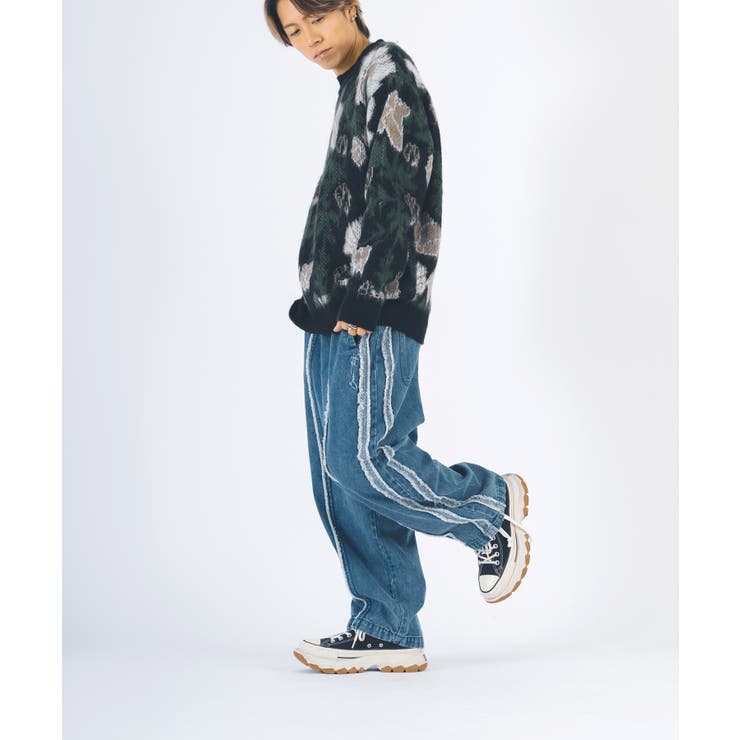 ニット セーター クルーネック メンズ ストリート | REGIEVO | 詳細画像77 