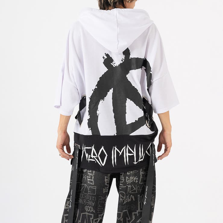 1ホワイト | Tパーカー | REGIEVO