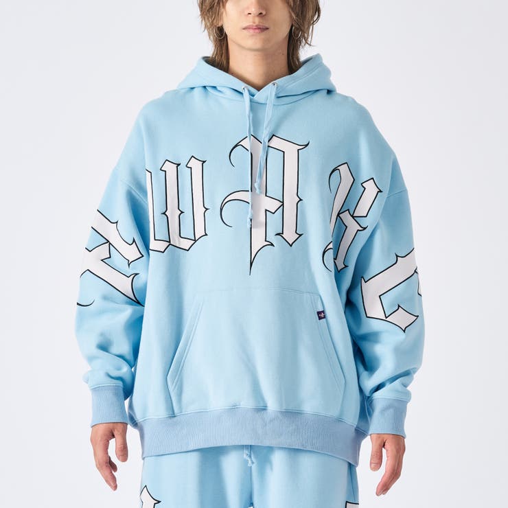 2サックス | ビッグロゴ刺繍パーカー | REGIEVO