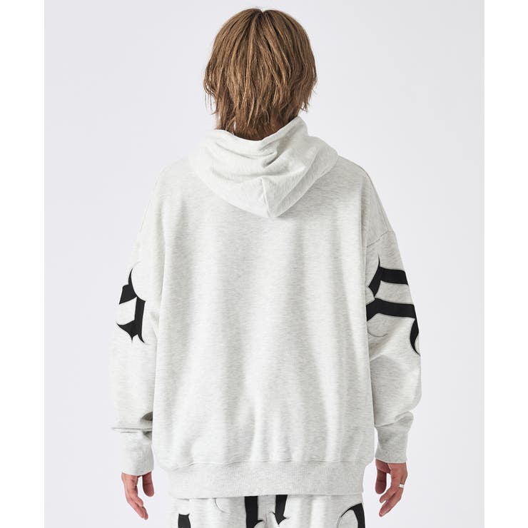 ビッグロゴ刺繍パーカー | REGIEVO | 詳細画像4 