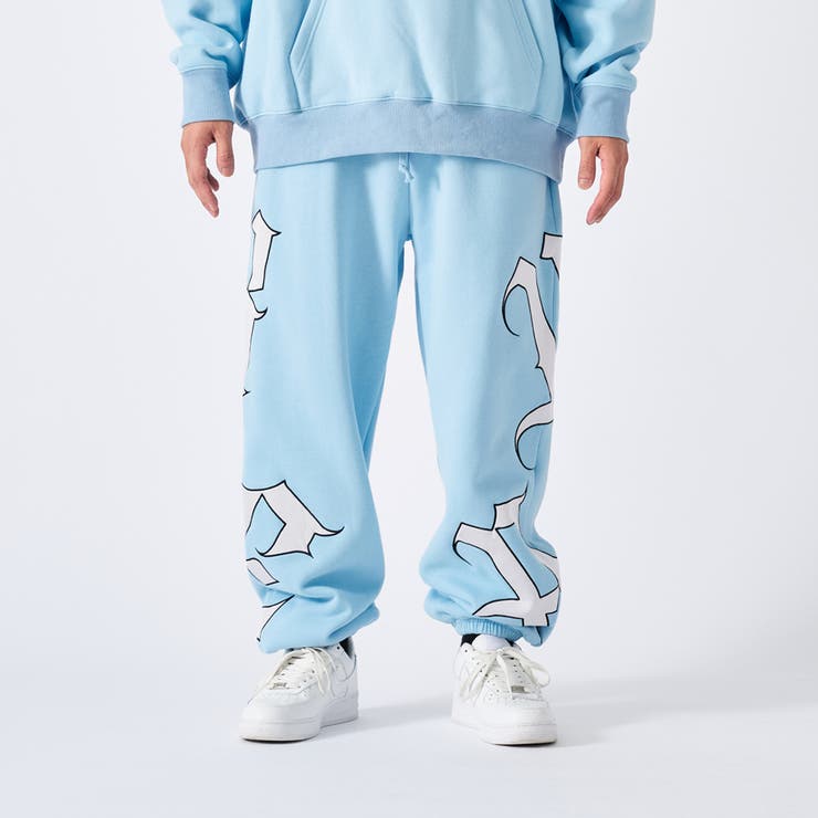 2サックス | ビッグロゴ刺繍パンツ | REGIEVO