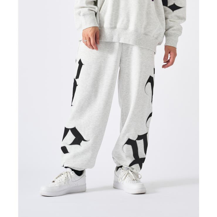 ビッグロゴ刺繍パンツ | REGIEVO | 詳細画像2 