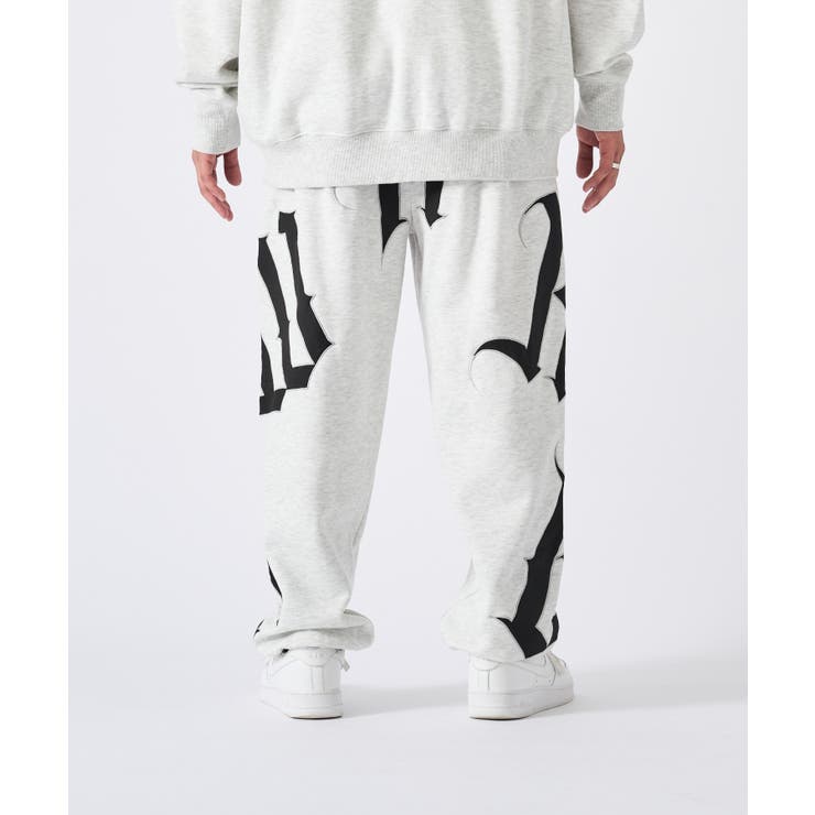 ビッグロゴ刺繍パンツ | REGIEVO | 詳細画像4 