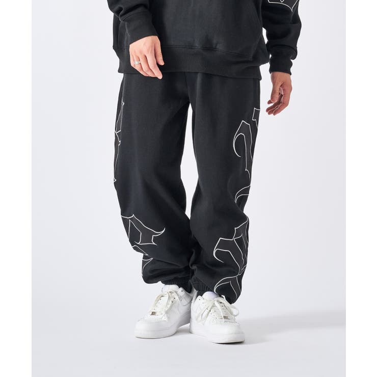 ビッグロゴ刺繍パンツ | REGIEVO | 詳細画像8 