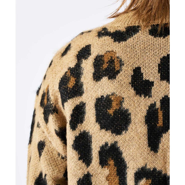 モヘアタッチ総柄カーディガン | REGIEVO | 詳細画像36 