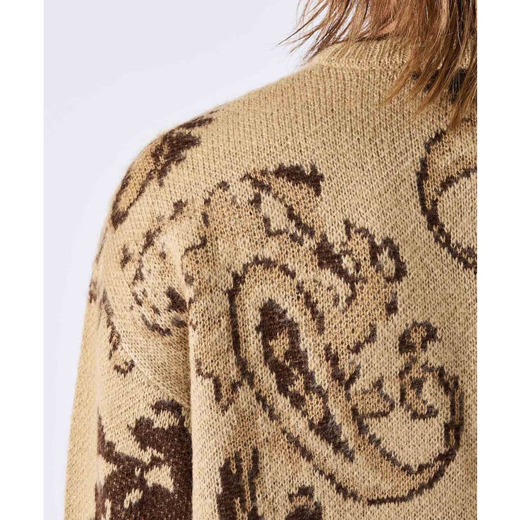 モヘアタッチ総柄カーディガン | REGIEVO | 詳細画像38 