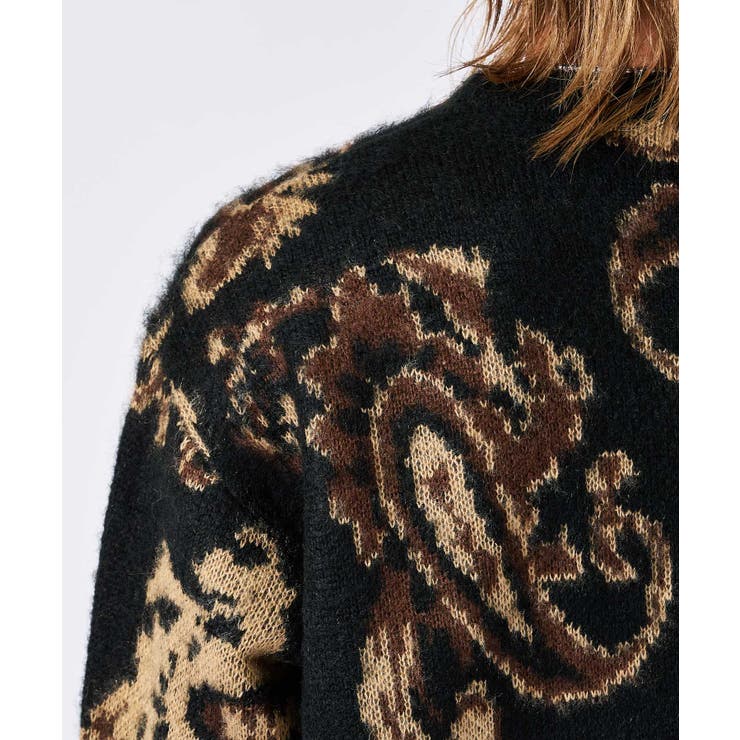 モヘアタッチ総柄カーディガン | REGIEVO | 詳細画像40 