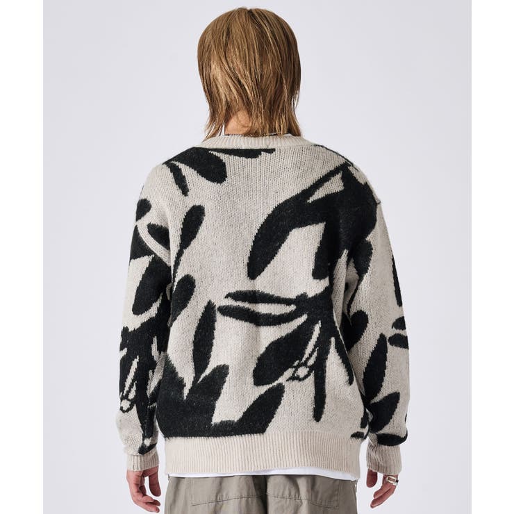 モヘアタッチ総柄カーディガン | REGIEVO | 詳細画像31 